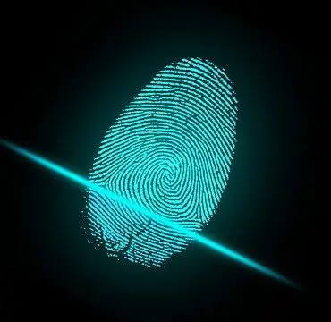 biometric data could be used in a two factor authentication system.